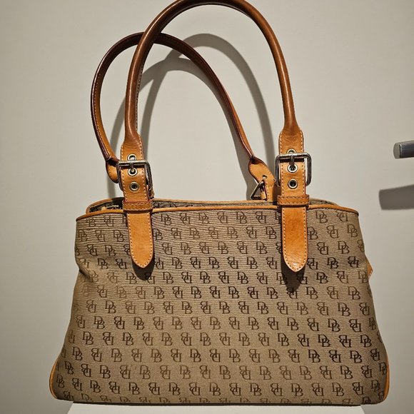 Dooney & Bourke Signature Bag - Tan - Picture 1 of 16